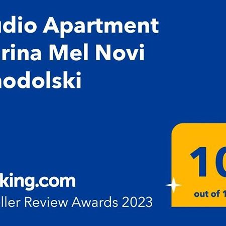 Studio Apartment Marina Mel Novi Vinodolski Buitenkant foto