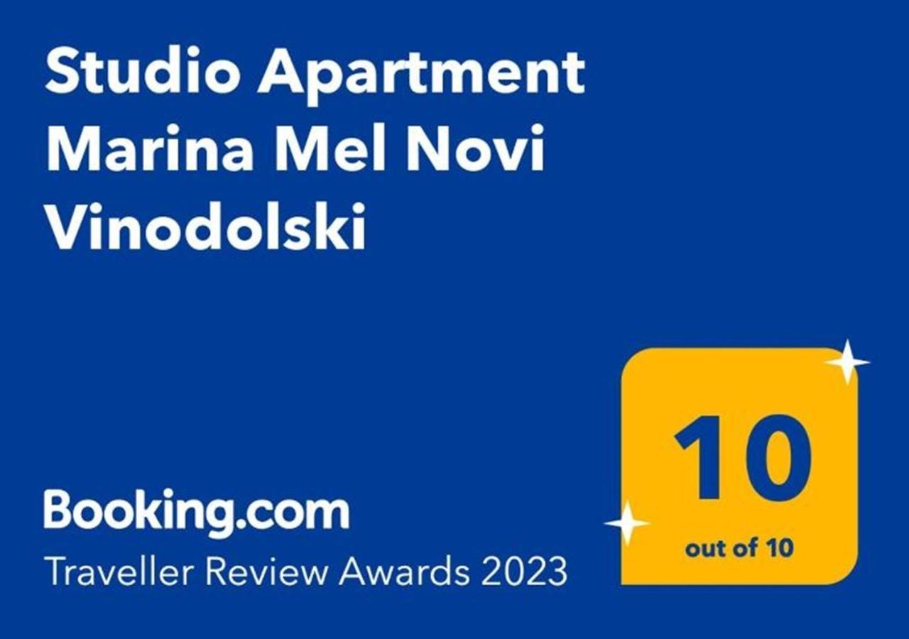 Studio Apartment Marina Mel Novi Vinodolski Buitenkant foto